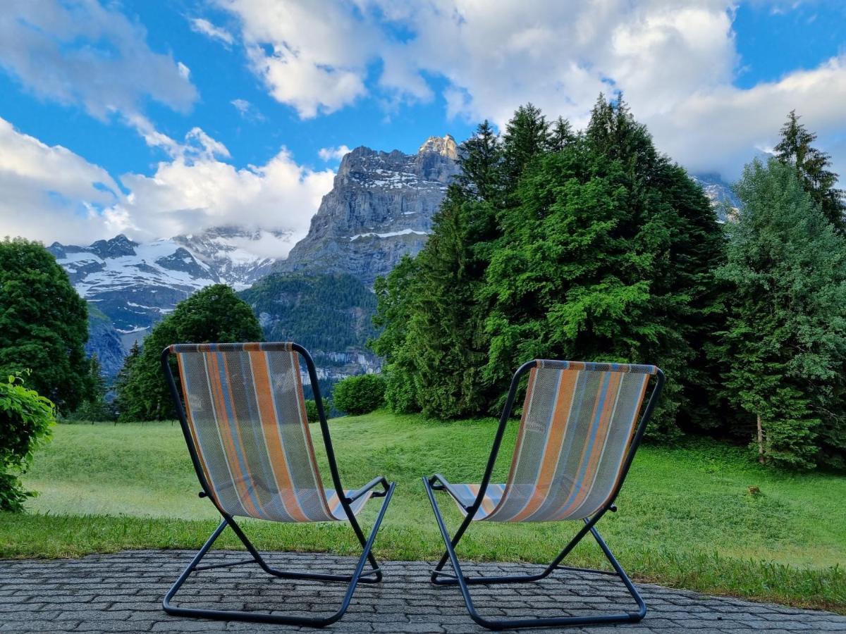 Mom - Alpine Boutique Apartments, Grindelwald Gletscher, Eiger View Terrace Studio Exteriör bild
